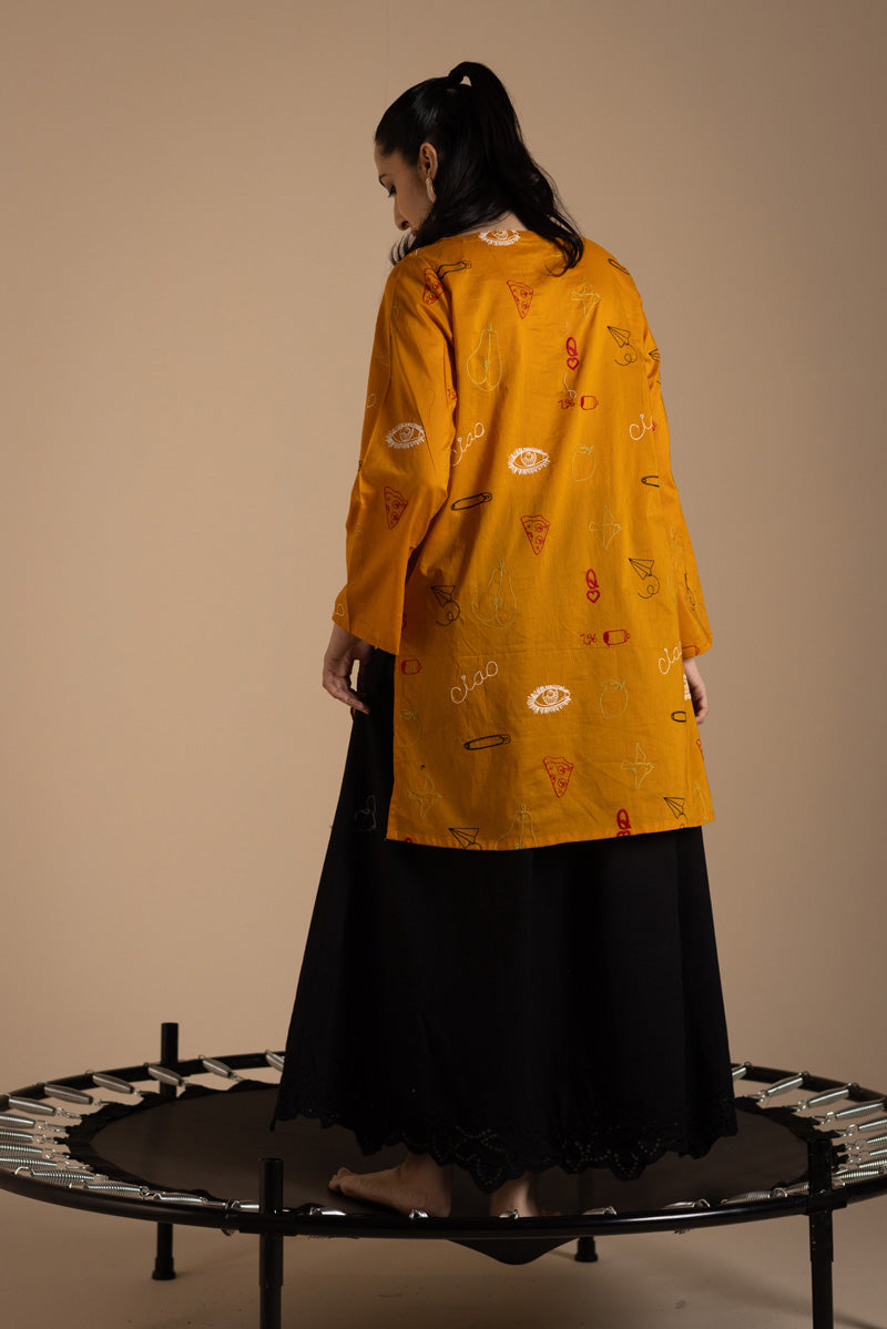 Songbird Embroidered Shirt