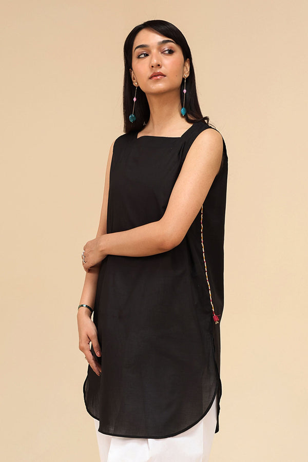 Midnight Tassel Shirt