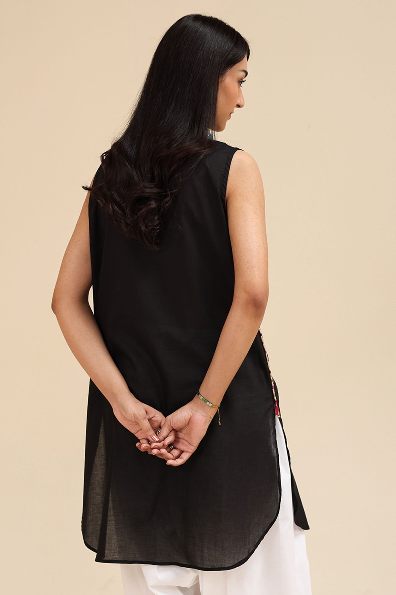 Midnight Tassel Shirt