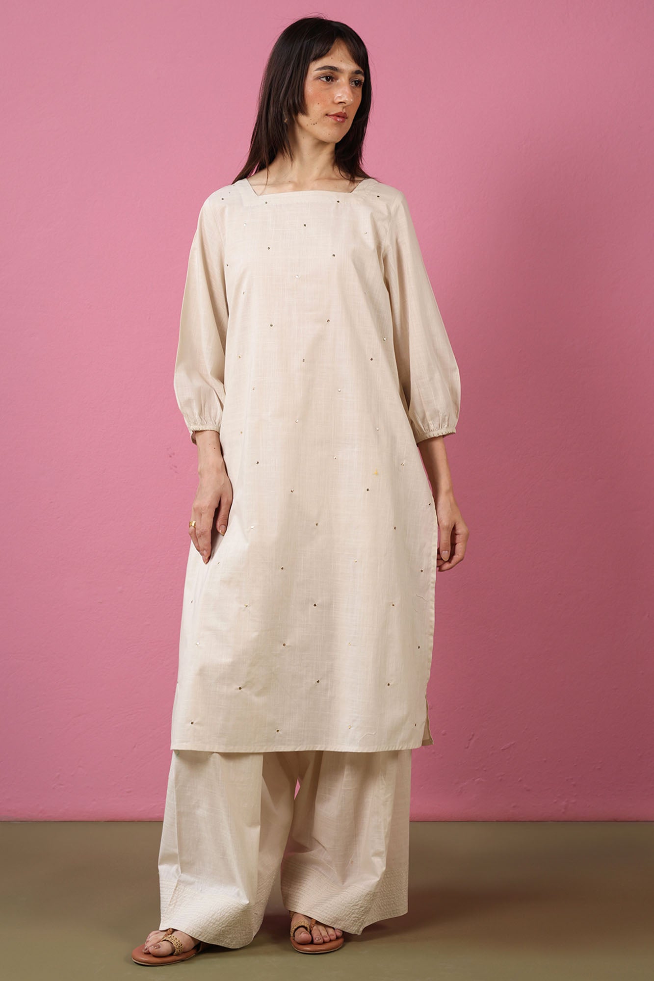 Mukaish Mist Farshi Set
