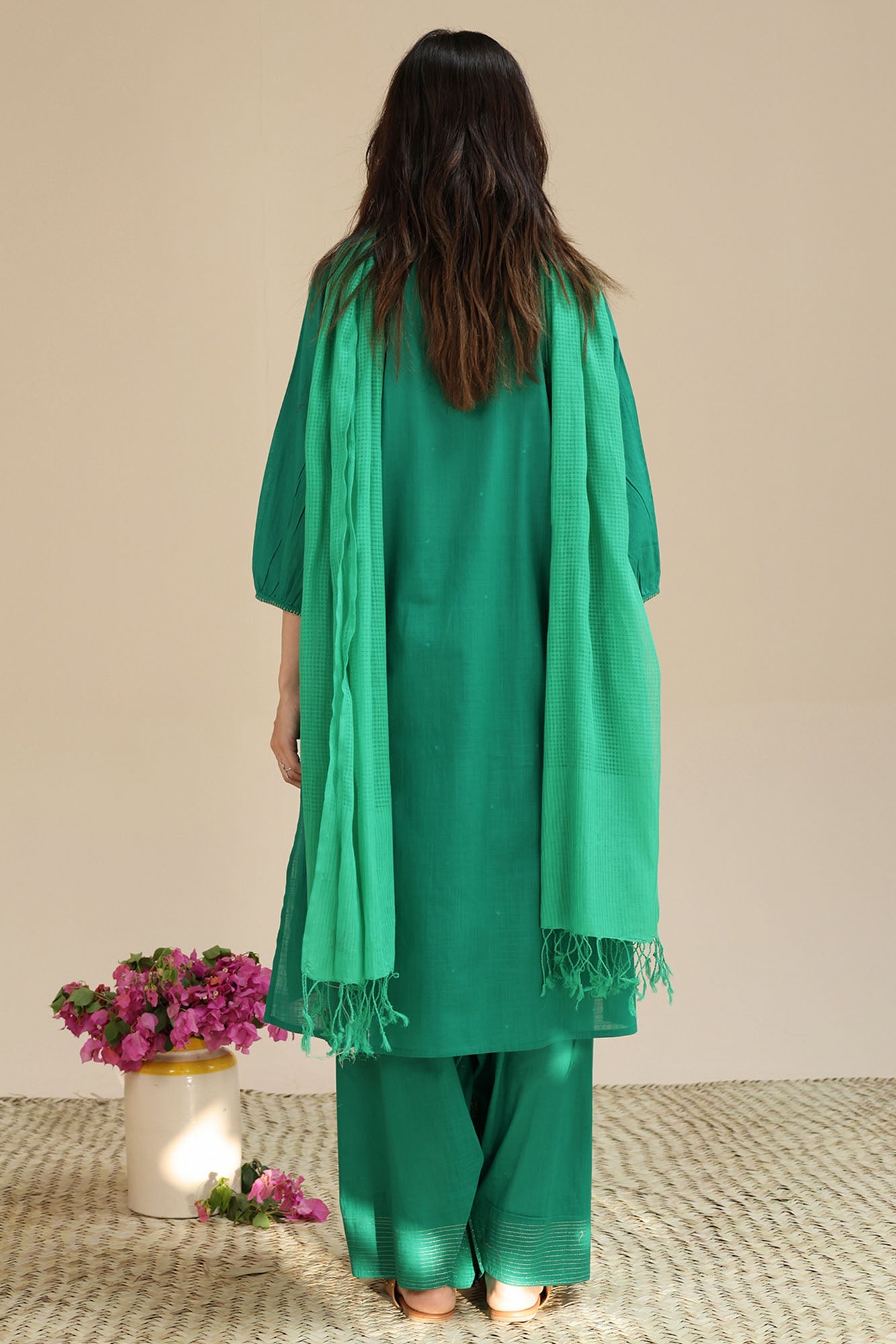 Mukaish Mist Farshi Set