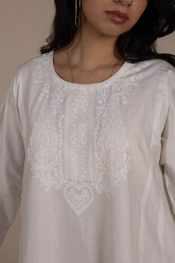 Heartfelt Embroidered Kurta