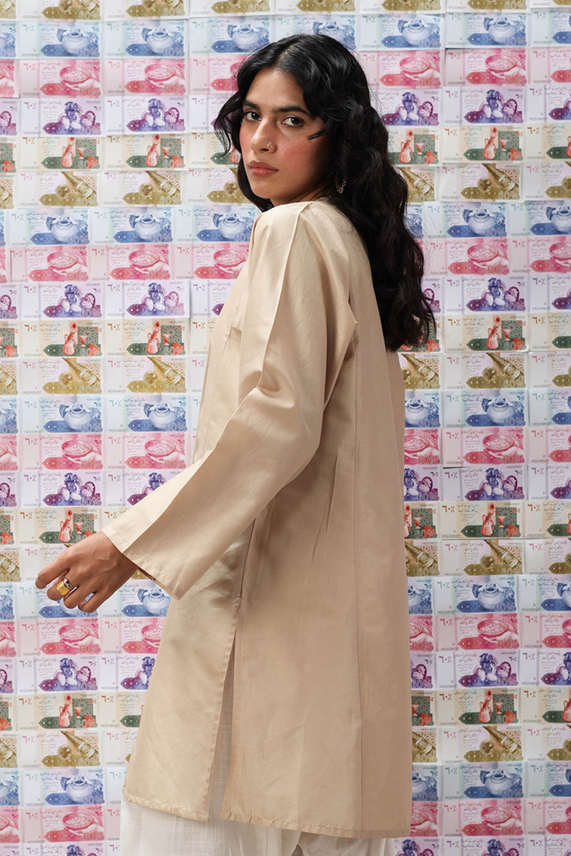Heartbeat Embroidered Kurta