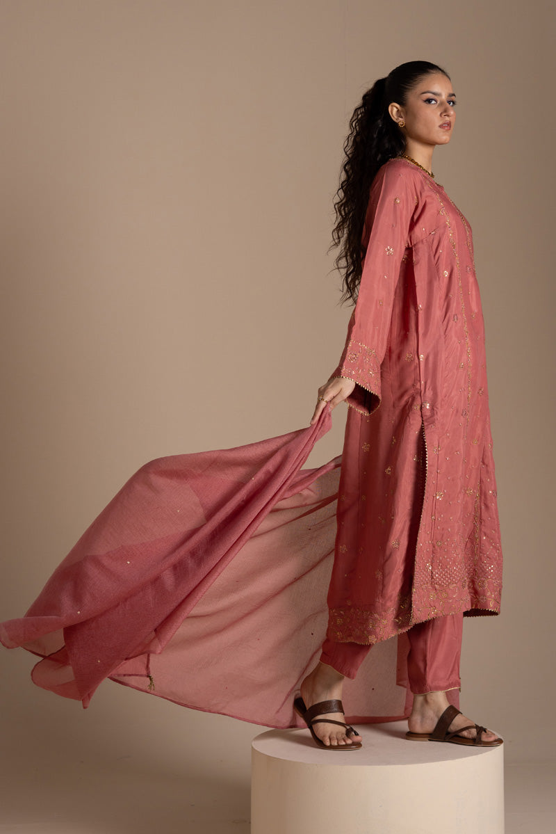 Soft Sitara Embroidered Suit
