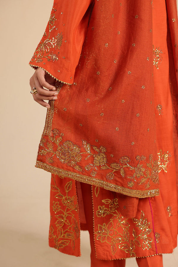Sitara Embroidered 3-Piece Suit