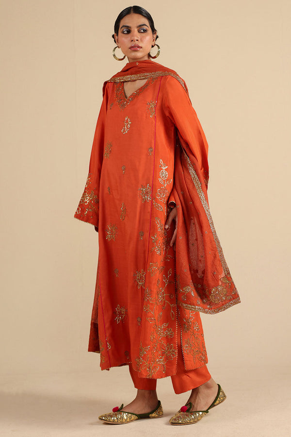Sitara Embroidered 3-Piece Suit