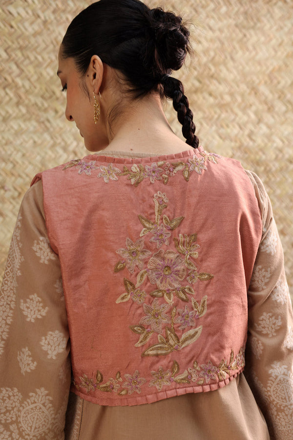 Batik Dori Embroidered Koti
