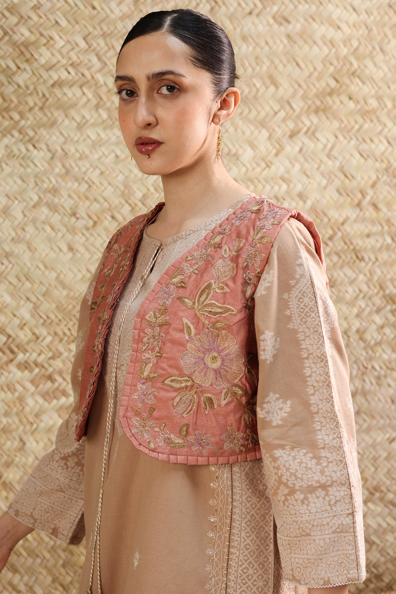 Batik Dori Embroidered Koti