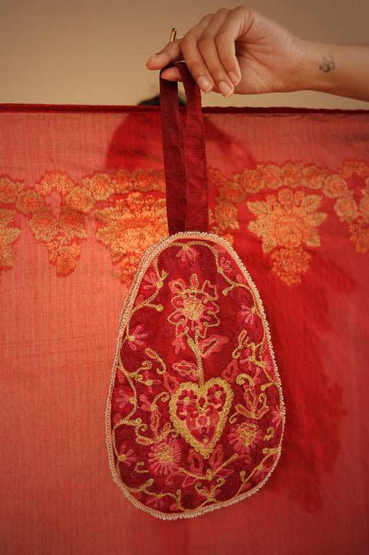Embroidered Festive Potli