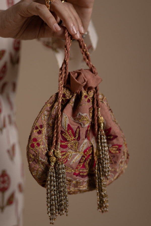 Zar Gul Embroidered Potli