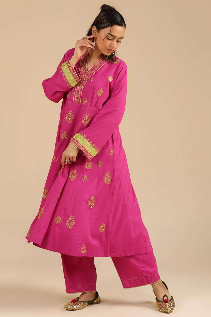 Embroidered Gota Bliss Set