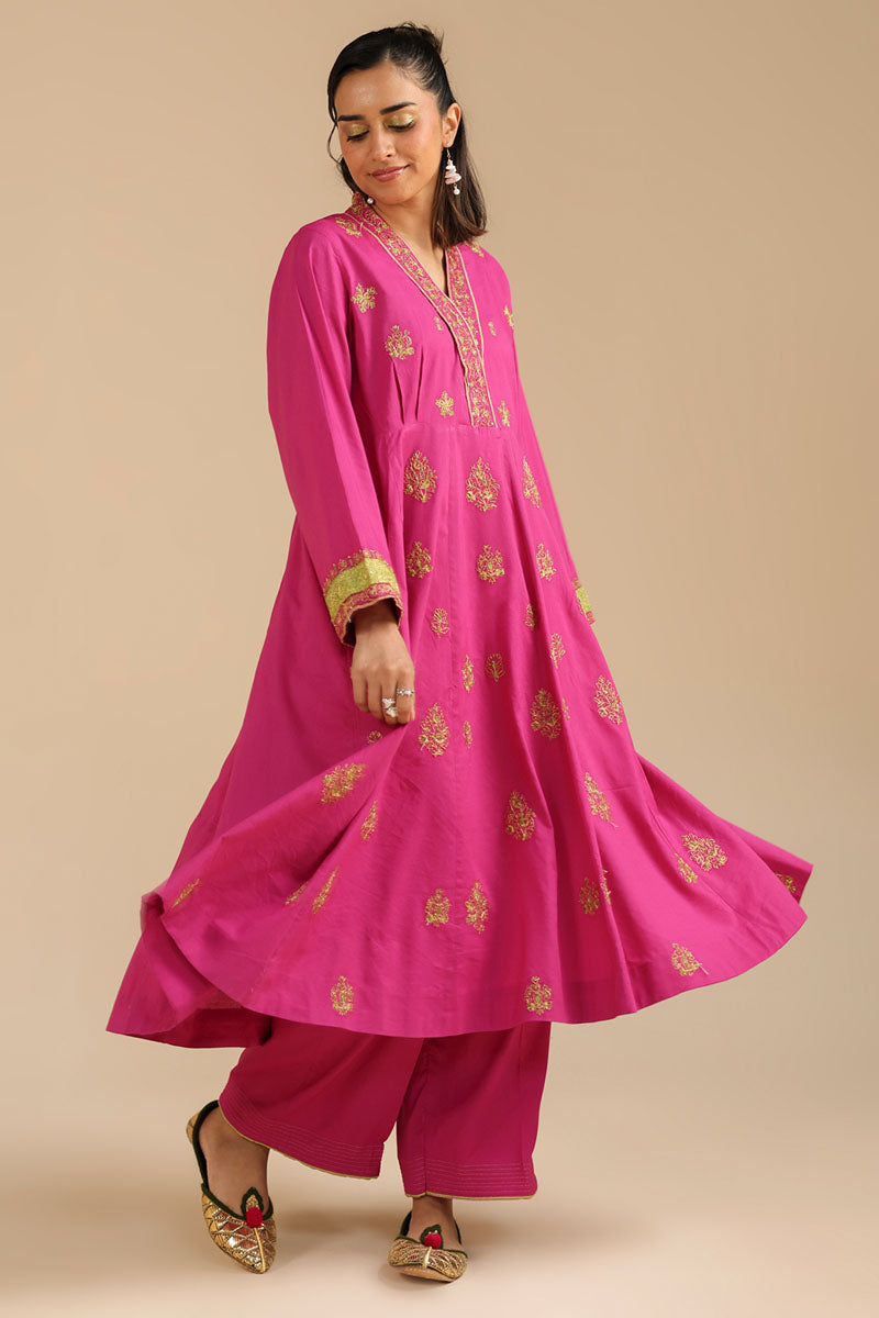 Embroidered Gota Bliss Set