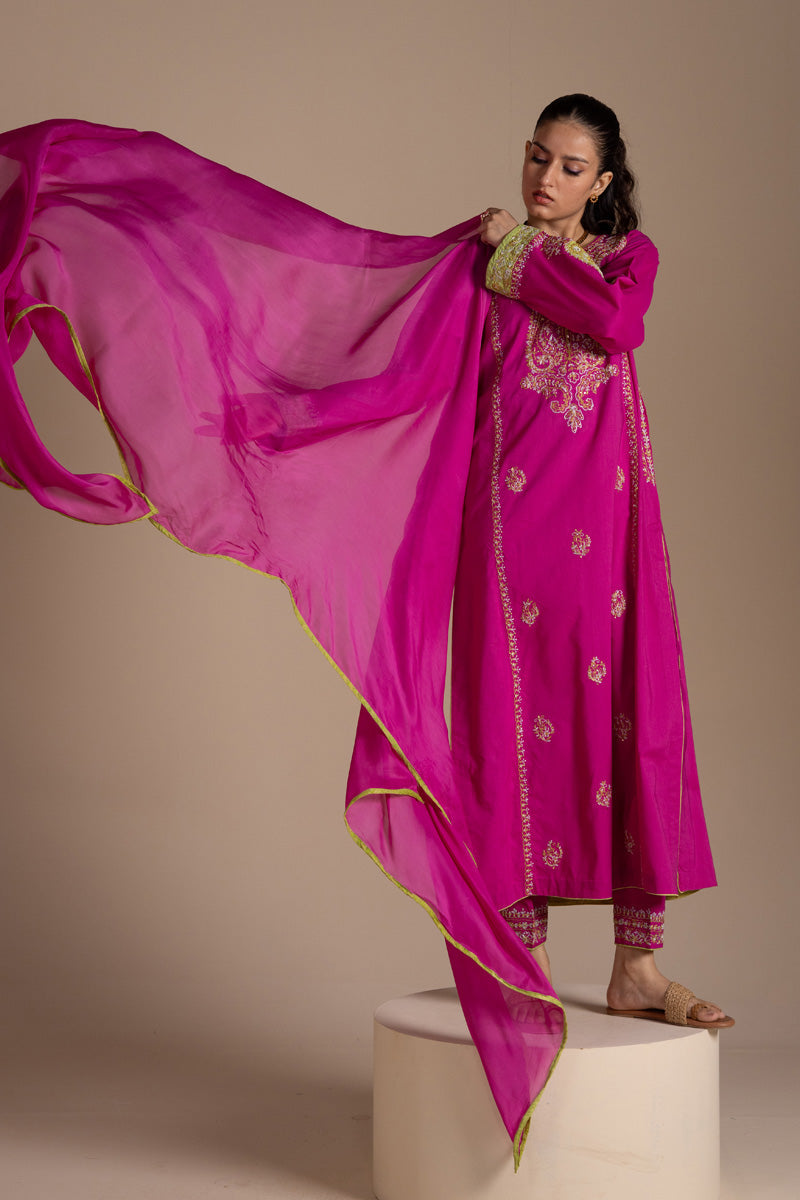Mukaish Bliss 3-Piece Suit