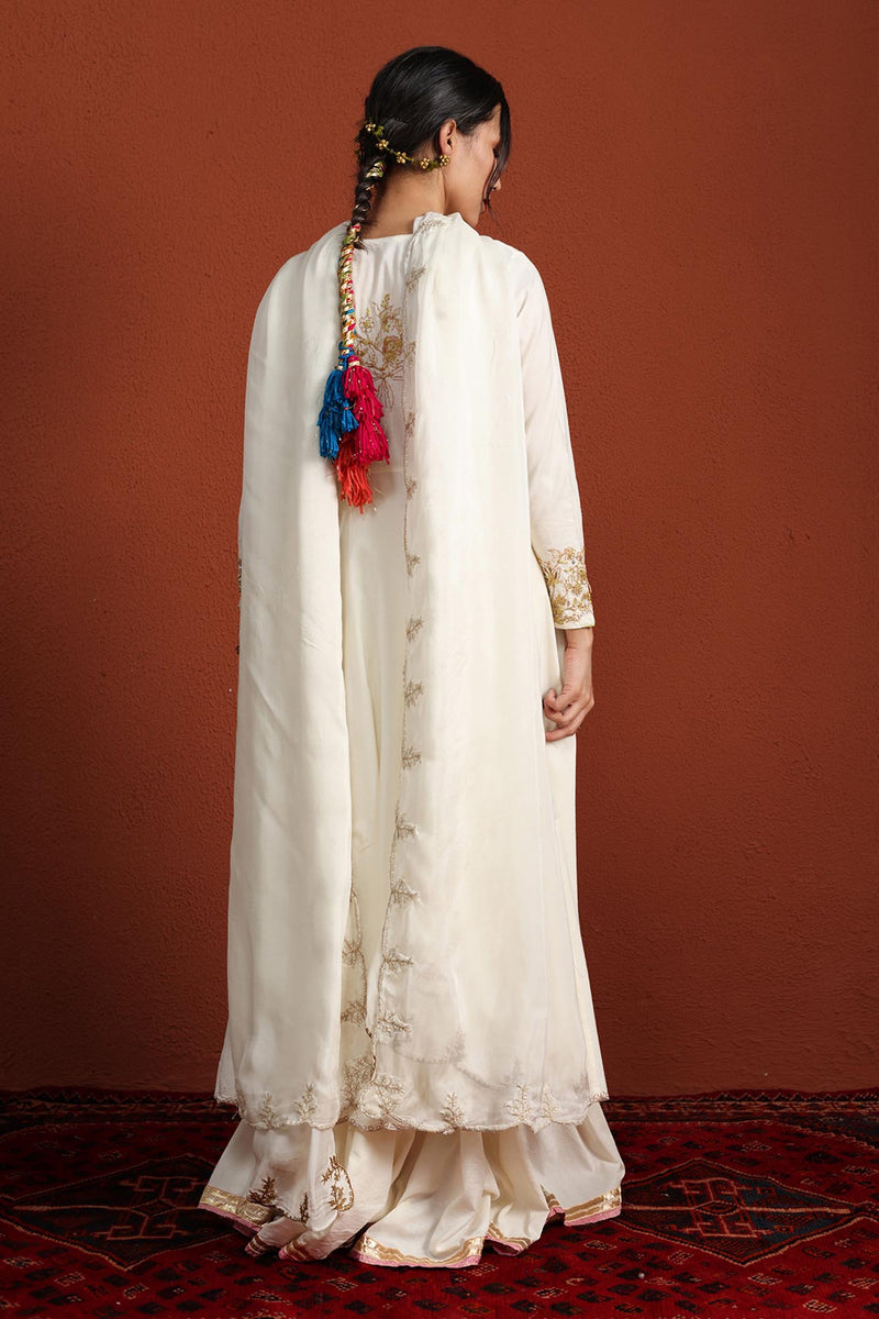 Embroidered Anarkali Ensemble