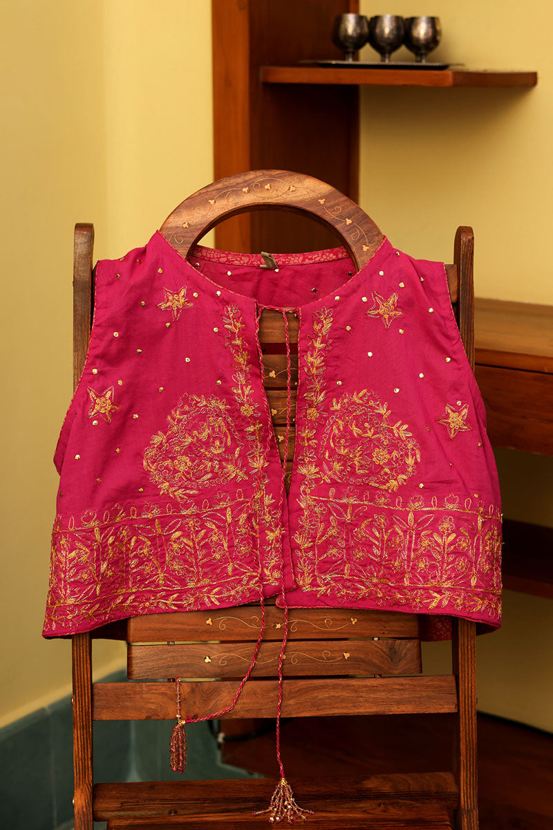 Vintage Bliss Embroidered Koti