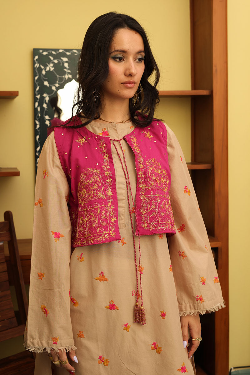 Vintage Bliss Embroidered Koti