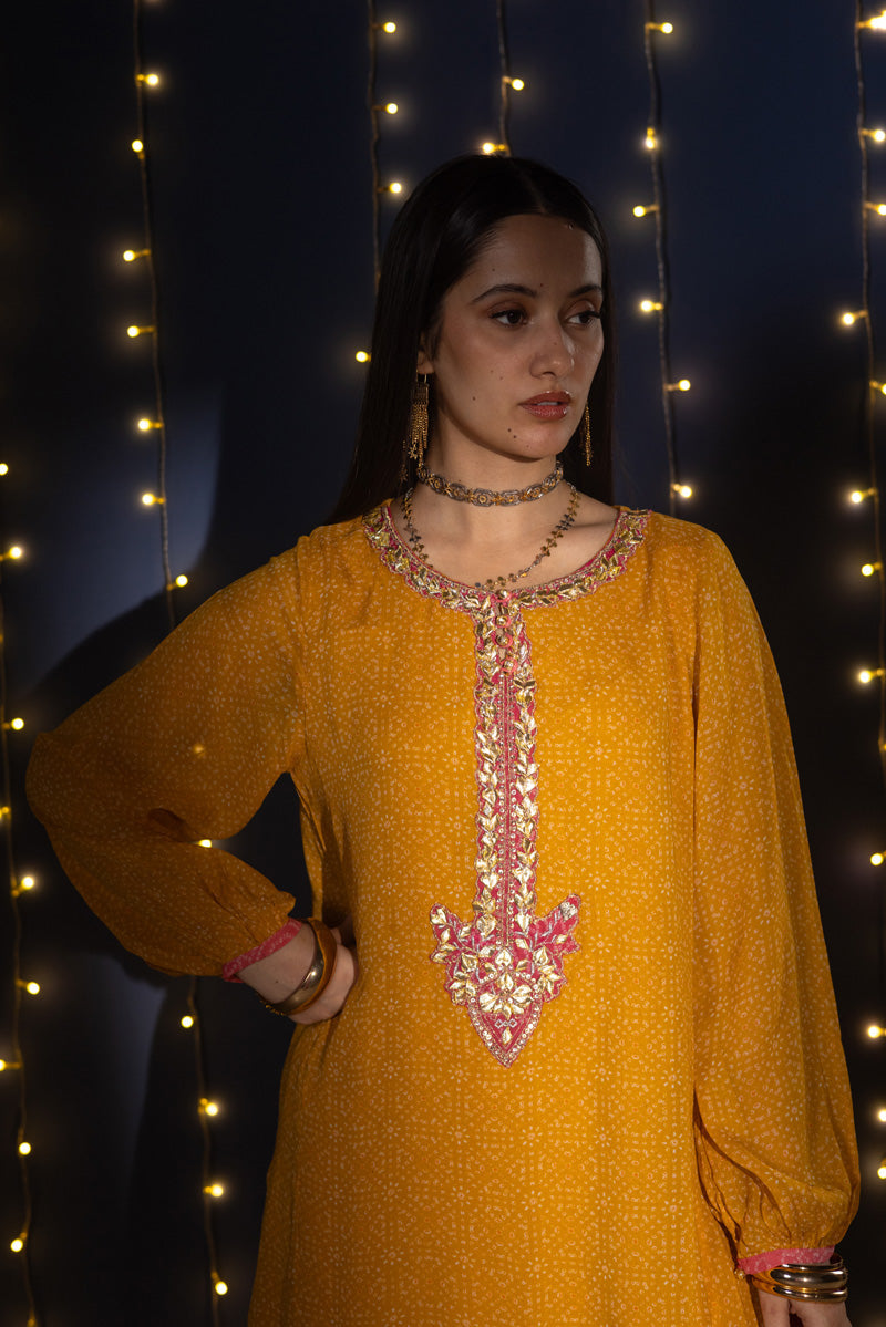 Chunari Charm Gharara Set