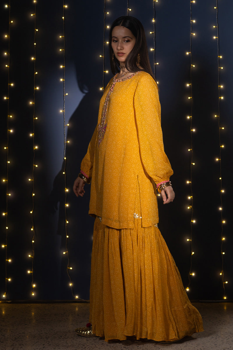 Chunari Charm Gharara Set