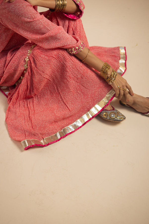 Gota Opulence Gharara Set