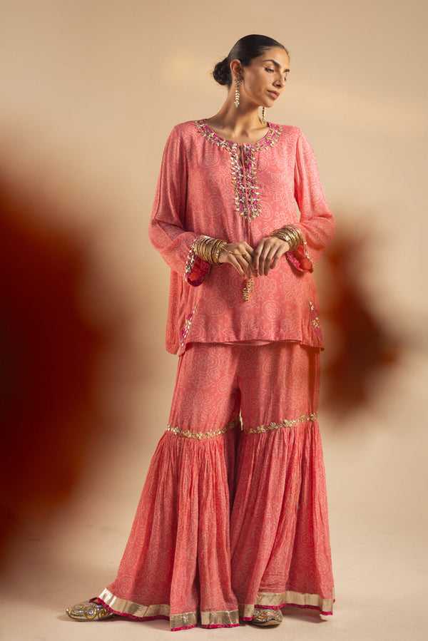 Gota Opulence Gharara Set