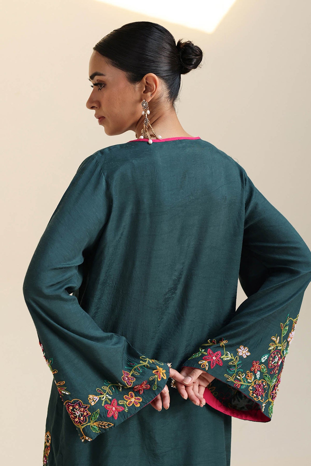 Embroidered Dil Naqsh Sharara Set