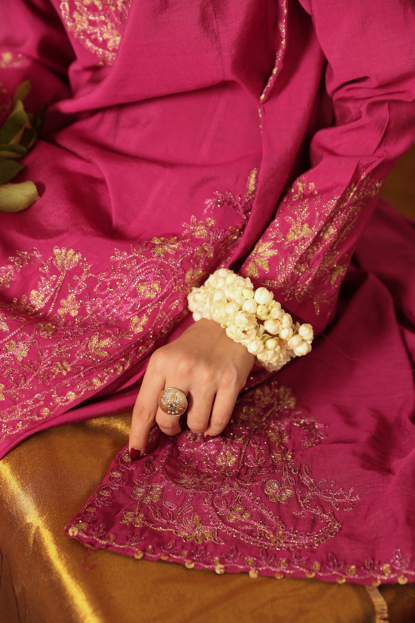 Ethereal Embroidered 3-Piece Ensemble