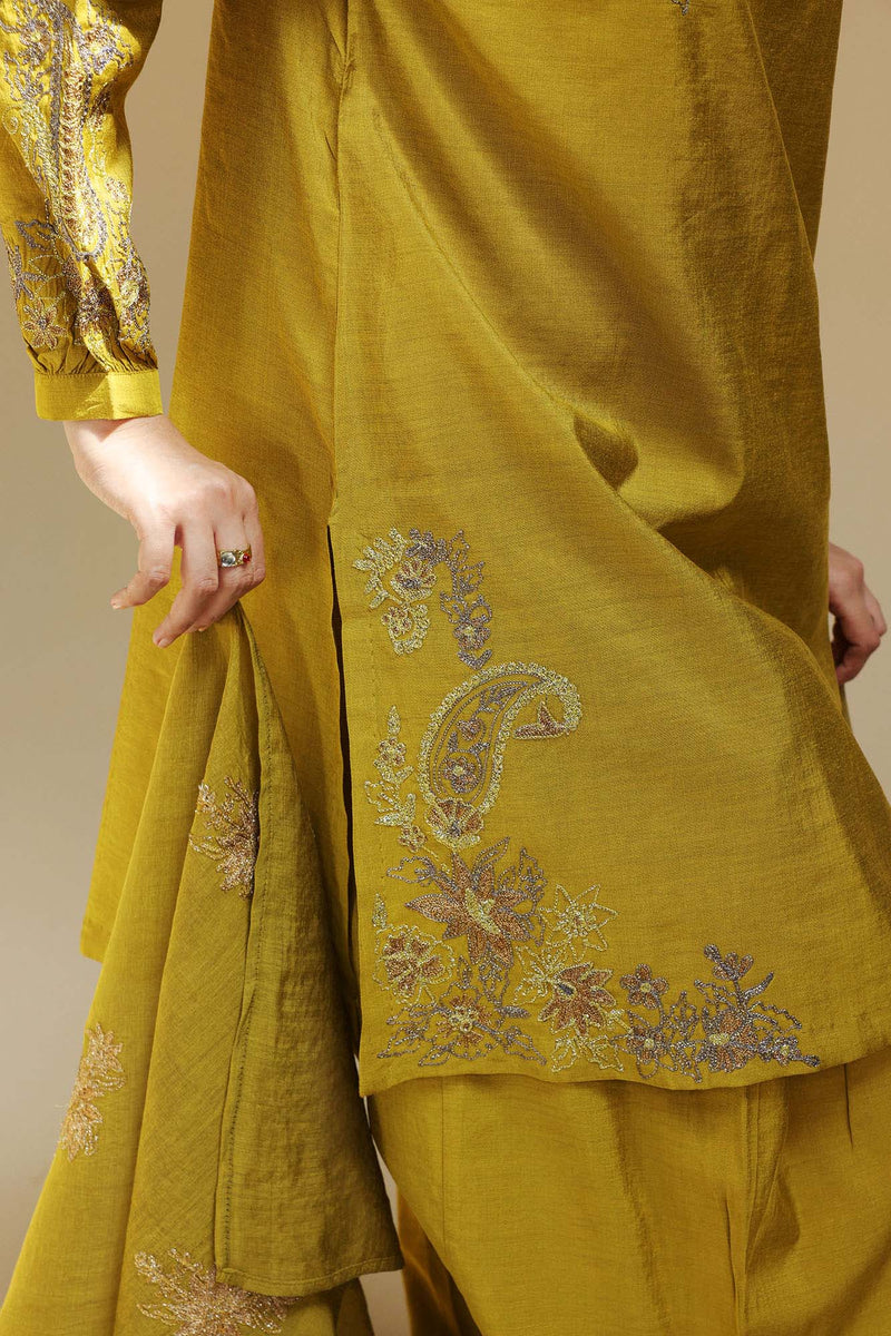 Embroidered Mehr Ensemble