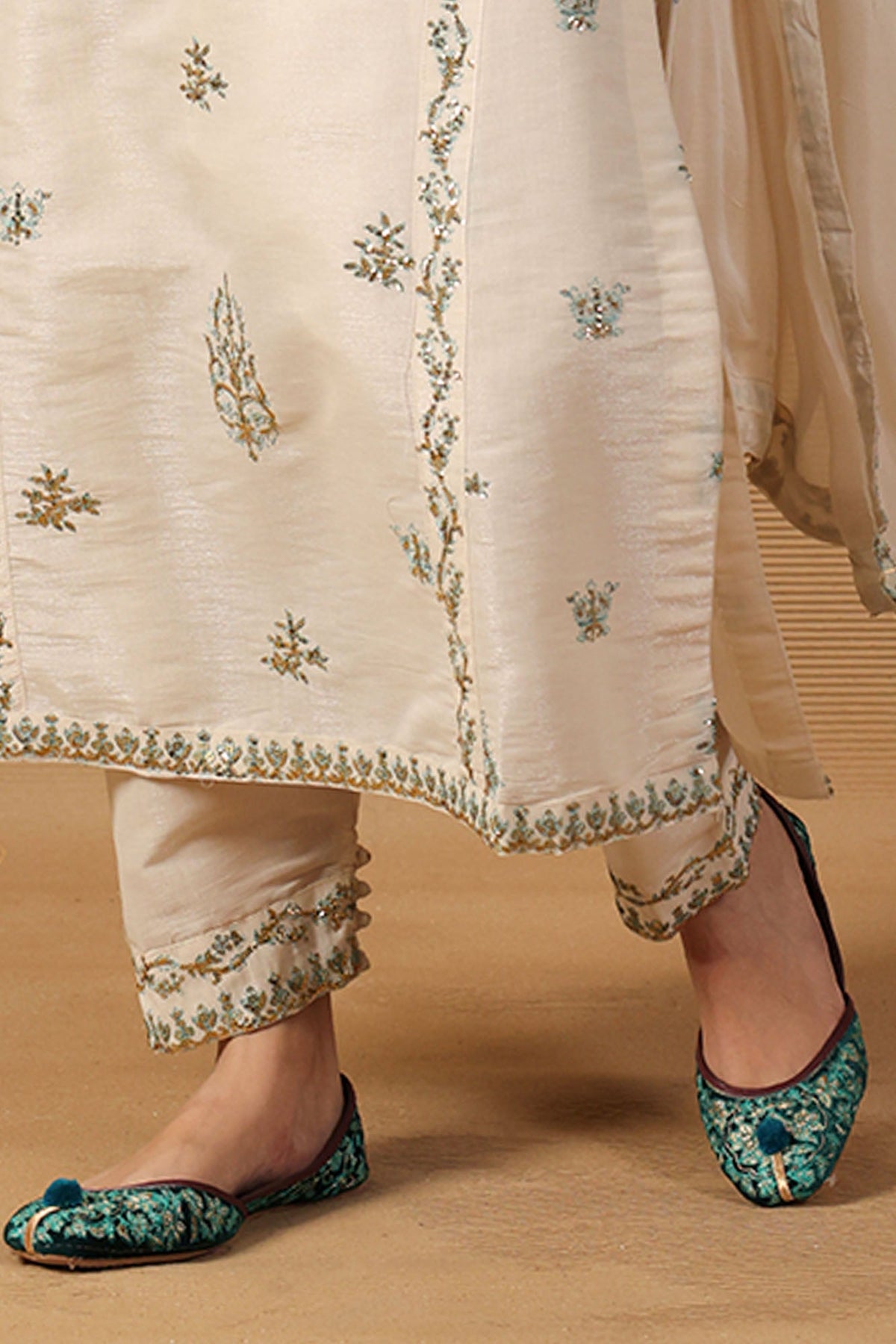 Sequin Embroidered Suit