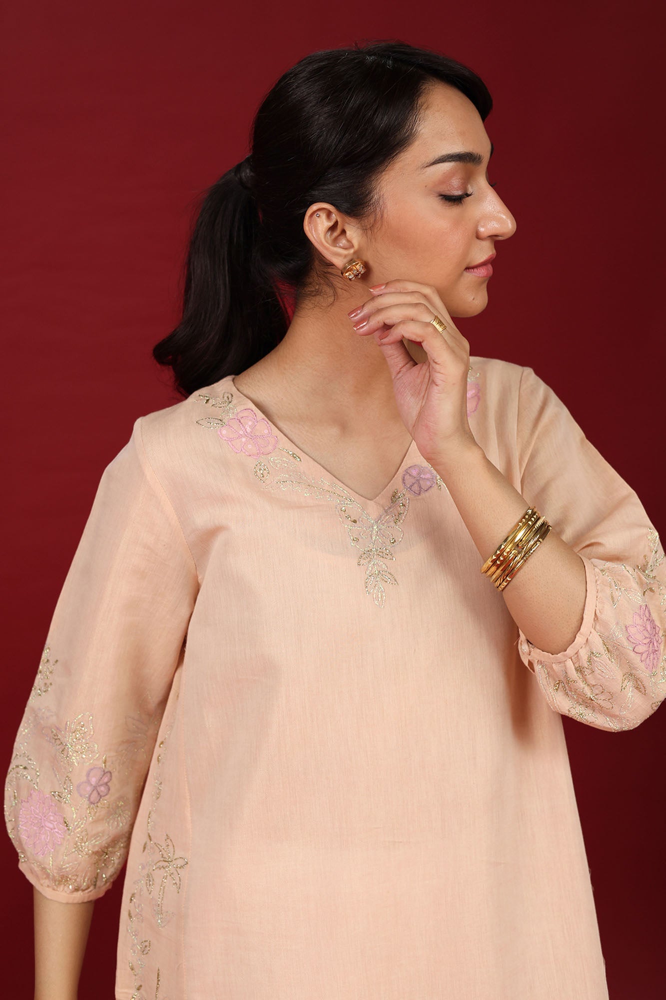 Opulence Embroidered Set