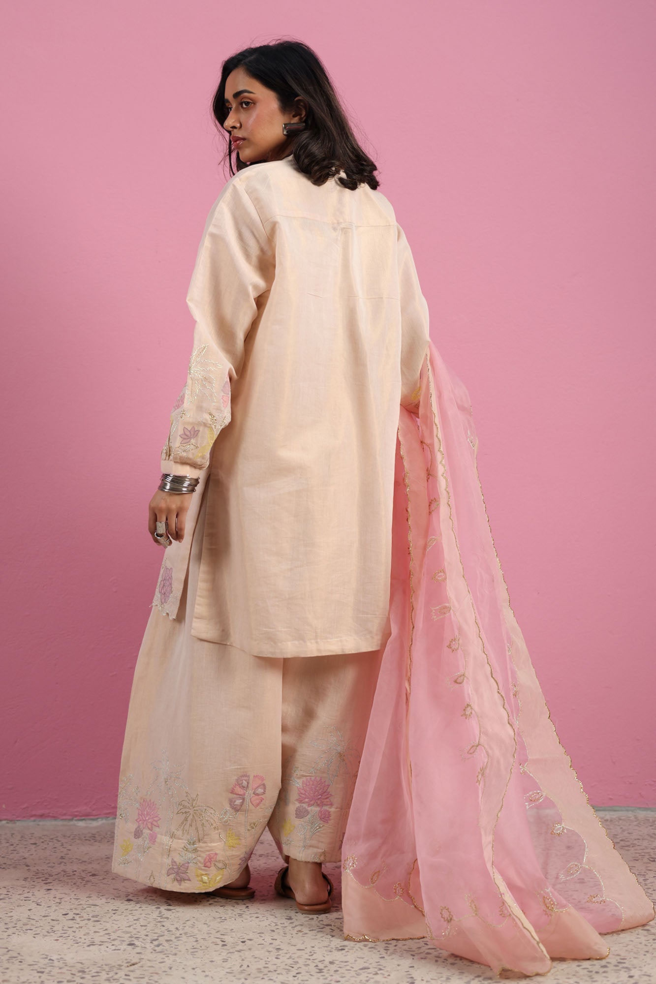 Patel Embroidered 3-Piece Ensemble