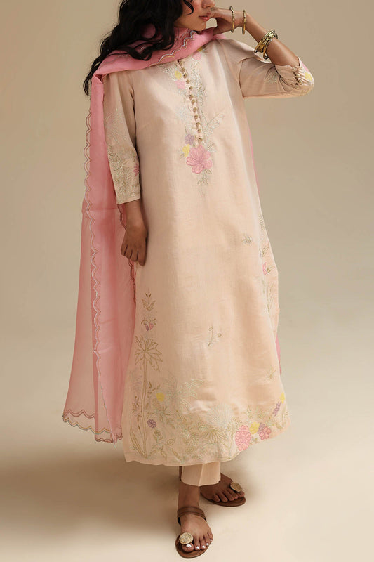 Embroidered Opulence  3-Piece Ensemble