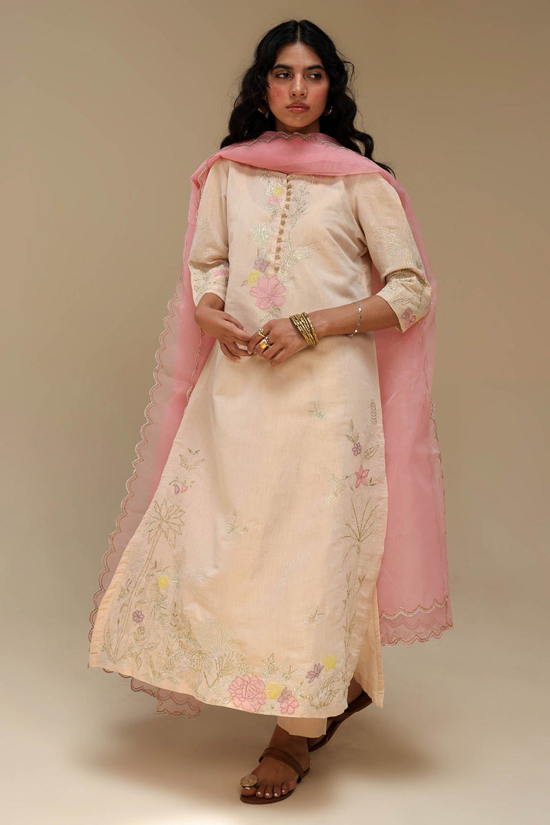 Embroidered Opulence  3-Piece Ensemble