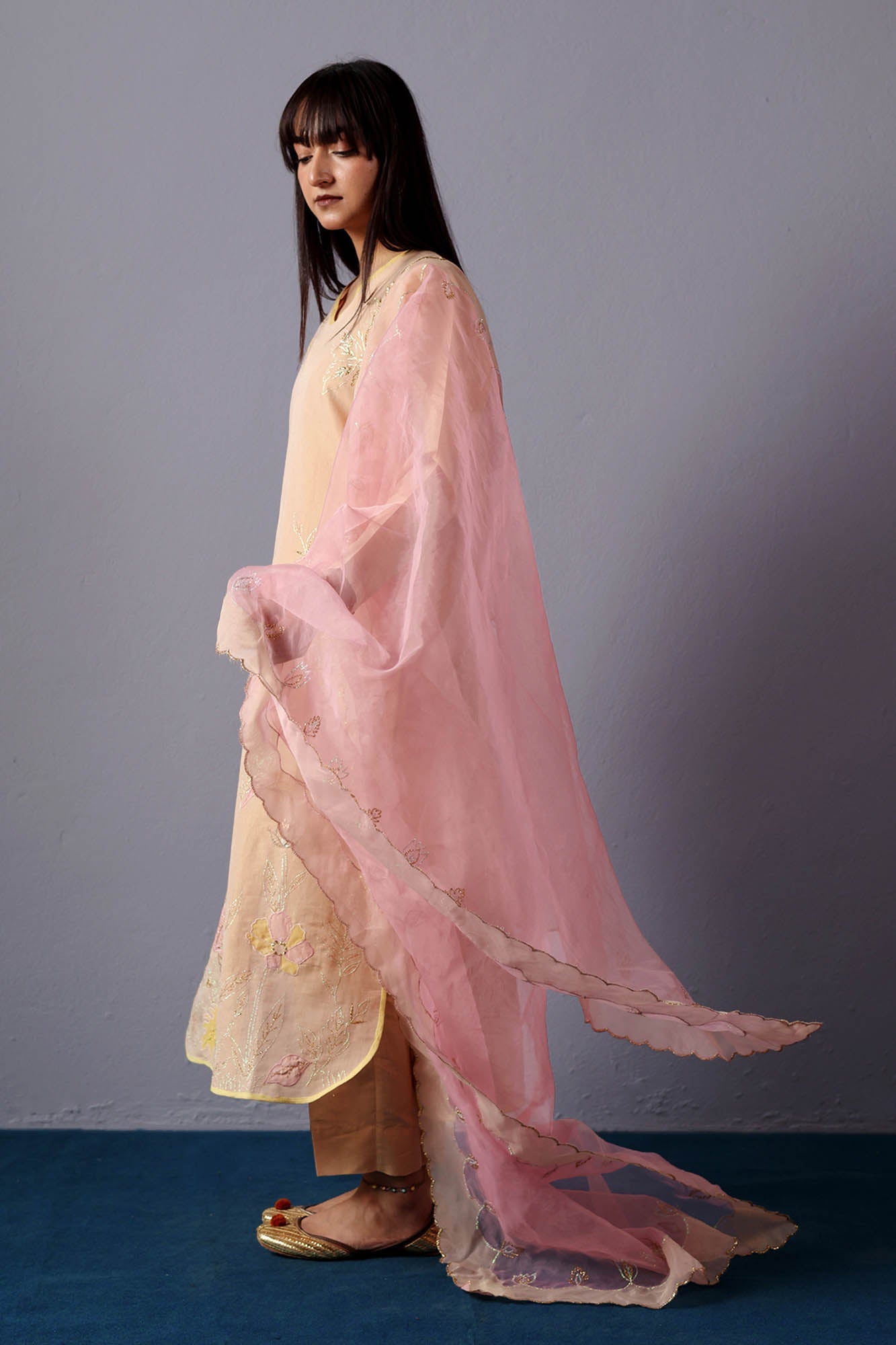 Embroidered Opulent Ensemble