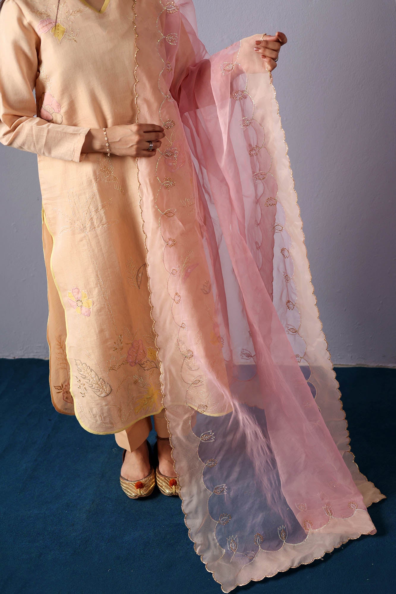 Embroidered Opulent Ensemble
