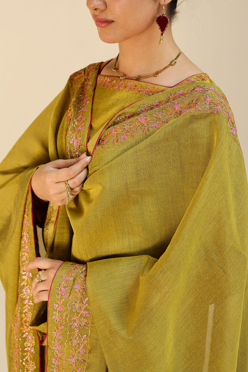 Embroidered Farshi Ensemble