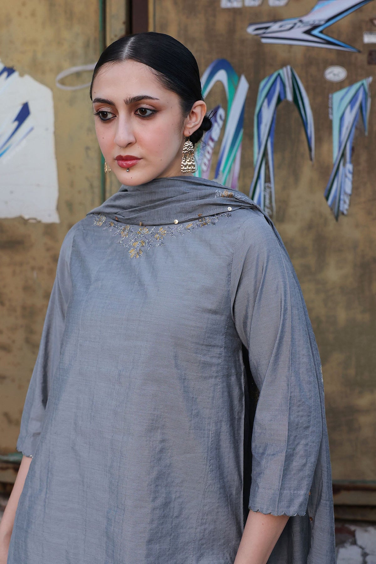 Embroidered 3-Piece Ensemble