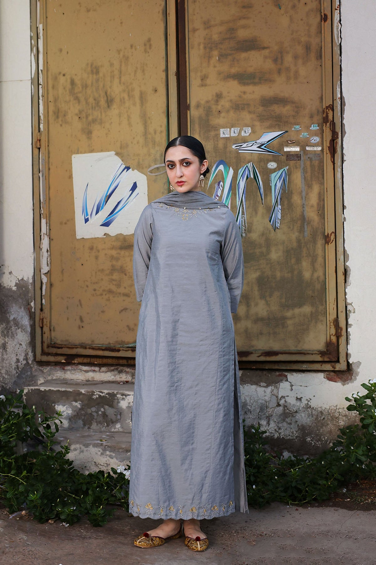 Embroidered 3-Piece Ensemble
