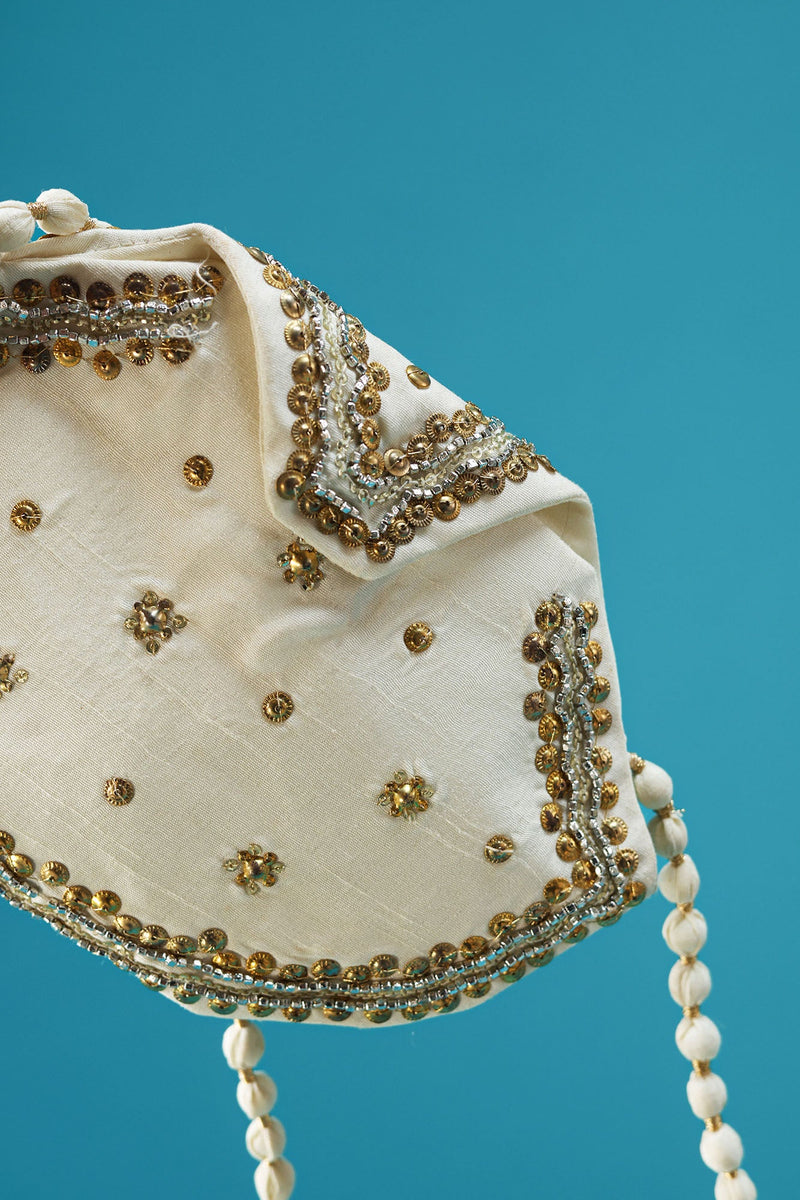 Embroidered Potli
