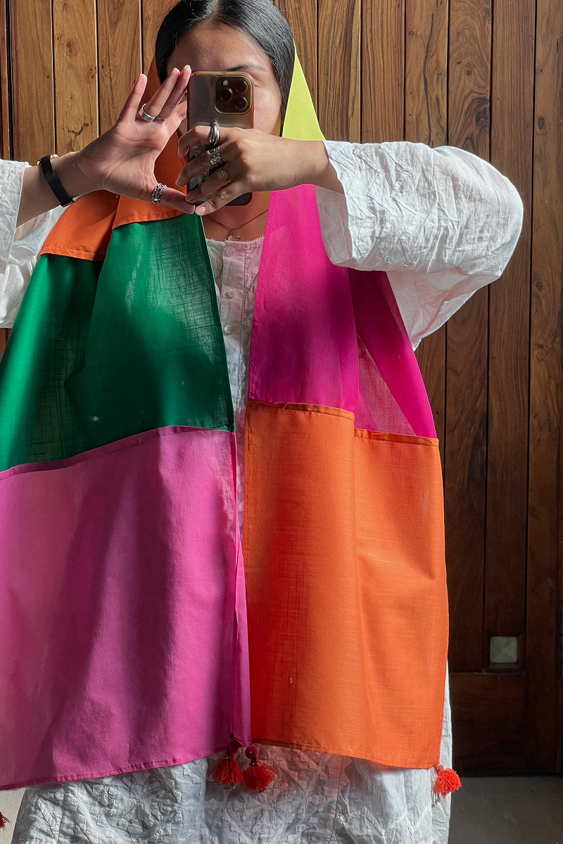 Patchwork Poetry Dupatta