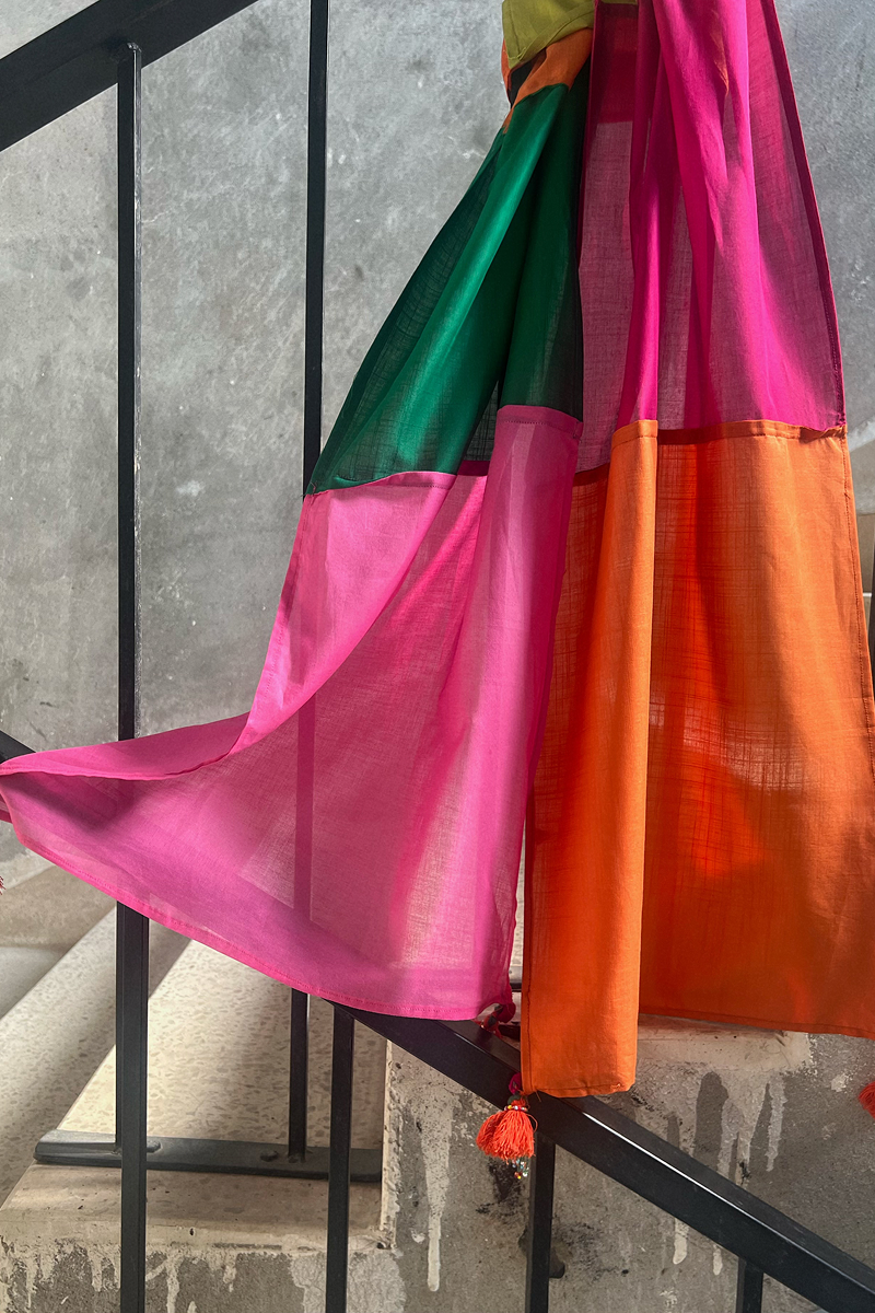 Patchwork Poetry Dupatta