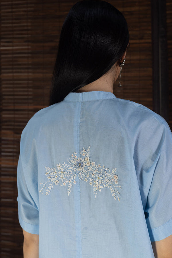 Soft Embroidered Tarkashi Set