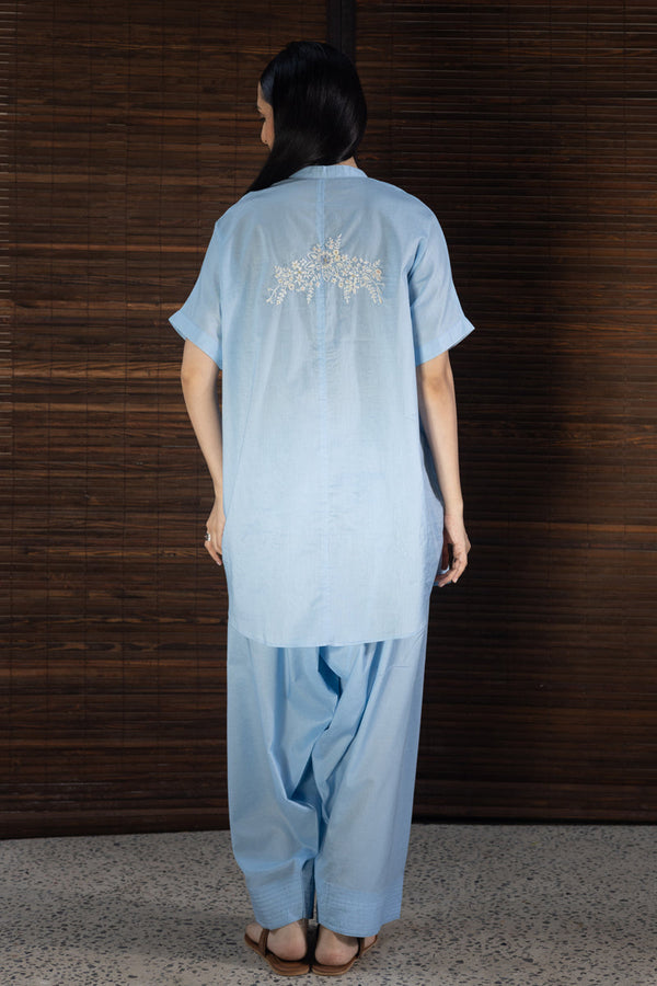 Soft Embroidered Tarkashi Set