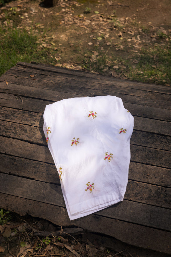 Hand-Embroidered Classic-Fit Shalwar