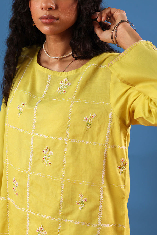 Tarkashi Blooms Farshi Set