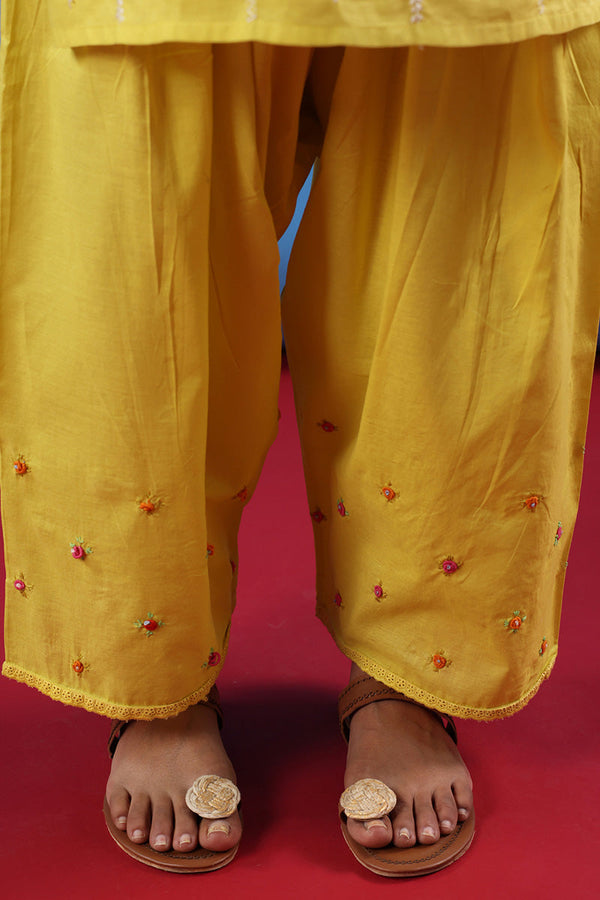 Tarkashi Blooms Farshi Set