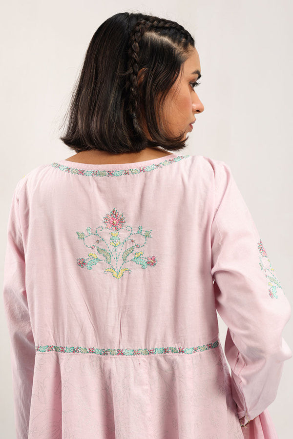 Hand-Crafted 3-Piece Anarkali Set