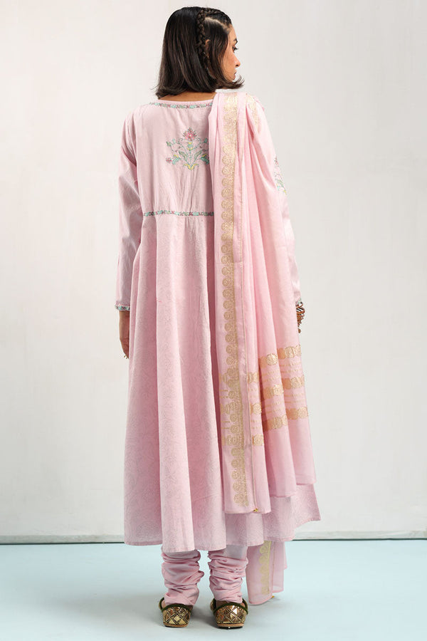 Hand-Crafted 3-Piece Anarkali Set