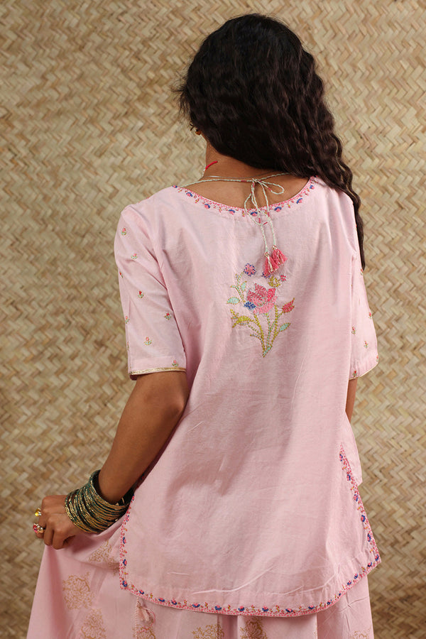 Hand-Crafted Mughal Skirt Set