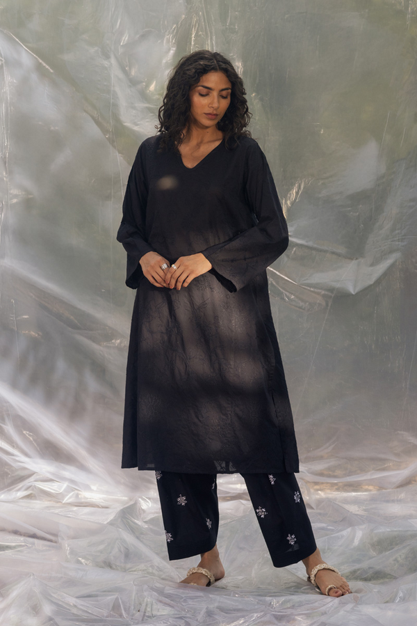 Hand-Stitch N K R Shirt