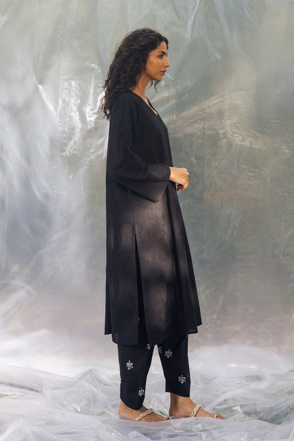 Hand-Stitch N K R Shirt